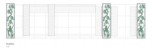 Planta genérica dos parklets
