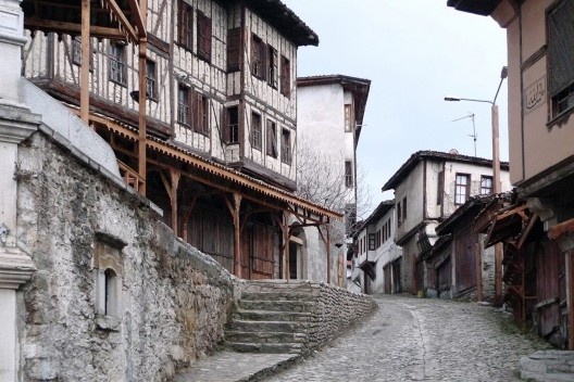 Rua com casario tradicional. Safranbolu, 2012