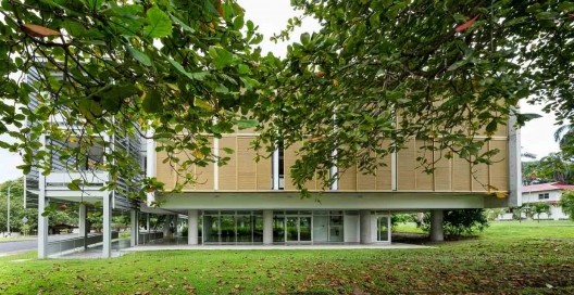 Dormitórios e alojamentos para professores e estudantes, Miraflores, Panamá, 2014. Sic Arquitetura