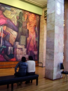 Palácio de Bellas Artes, murais revolucionários de Rufino Tamayo, David Alfaro Siqueiros, José Clemente e Diego Rivera