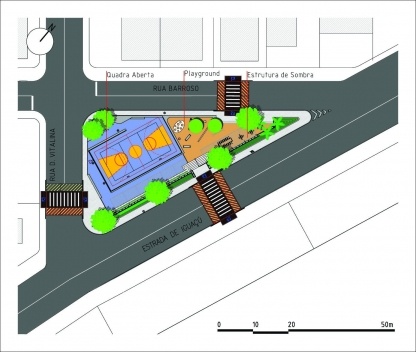 Planta Praça da Viga