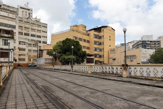 Vista recente do Viaduto Caramuru, Vitória ES