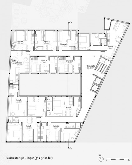 Pavimento tipo ímpar