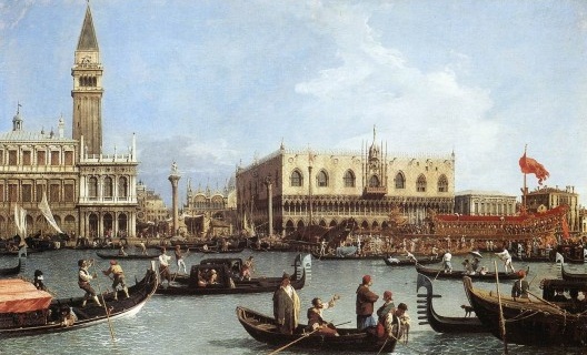 Il Bacino di San Marco de Antonio Canaletto, c. 1733