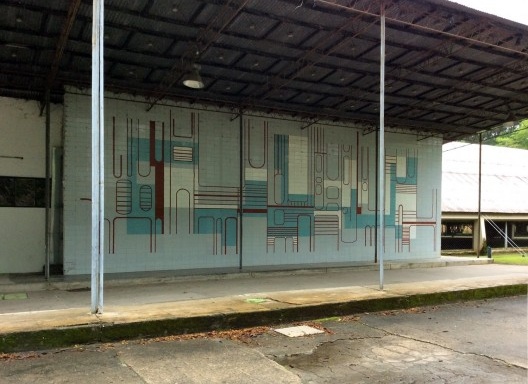 Posto de gasolina do Galpão Gaivota, Complexo Parahyba, São José dos Campos