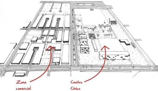 Fig. 04 – Centro Cívico e superquadras