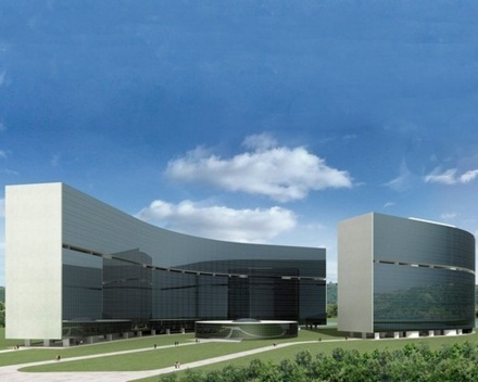 Representação da Cidade Administrativa de Minas Gerais