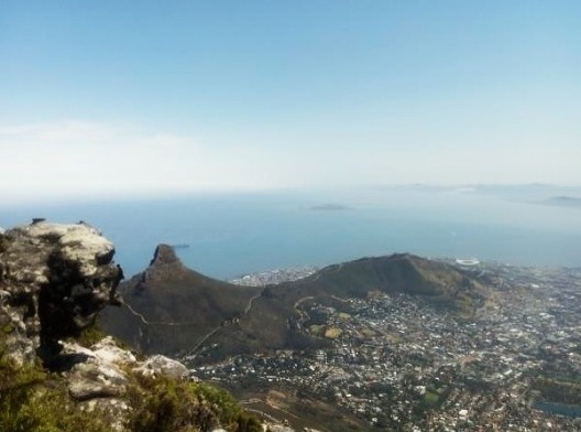 Cidade do Cabo vista do topo da Table Mountain