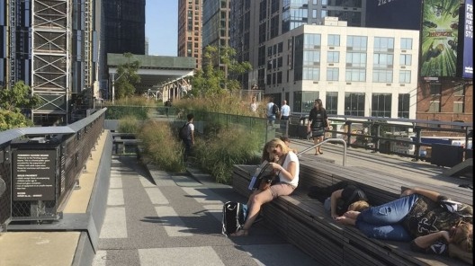 Parque High Line, Nova York NY EUA, 2011. Espaço indutivo: condicionamento