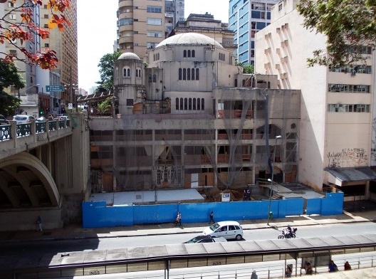 Obras de ampliação do Museu Judaico de São Paulo