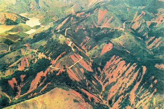 Escorregamento na Serra das Araras no Rio de Janeiro, 1967