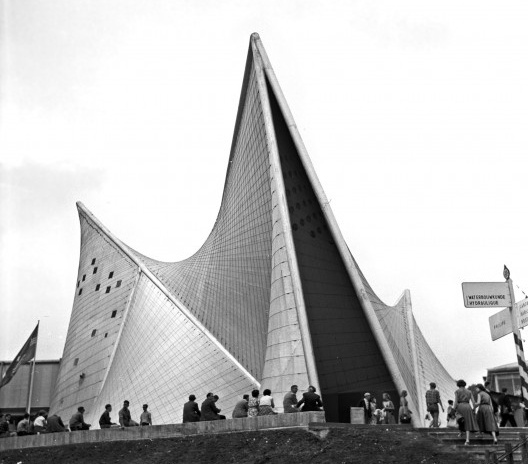 Pavilhão Philips na Expo 1958 em Bruxelas