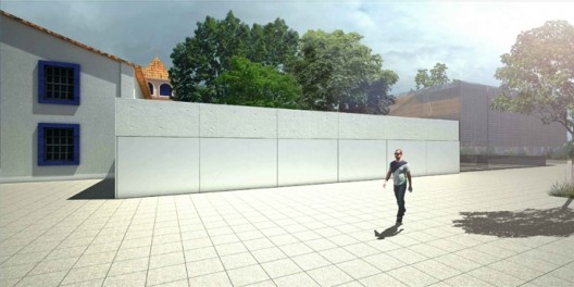 Readequação para o Pateo do Colégio, maquete eletrônica, São Paulo SP Brasil, 2013. Arquiteto Pedro Mendes da Rocha/ Arte 3 Arquitetura