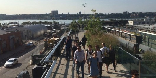 Parque High Line, Nova York NY EUA, 2011. Espaço indutivo: condicionamento