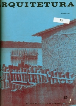 Capa da revista Arquitetura do IAB n. 15 setembro de 1963 p. 17 a 24 em que o documento final do Seminário de Habitação e Reforma Urbana de 1963 foi publicado