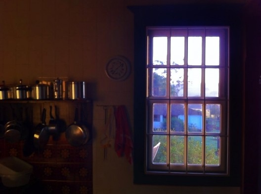 Cozinha de casa-grande no interior do país