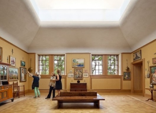 Barnes Foundation Filadelfia, Philadelphia, PA, 2012. Escritório TWBT