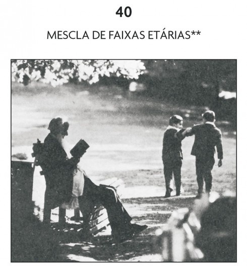 “Mescla de faixas etárias” (Padrão n.40). Alexander et al. (2013, p.216)