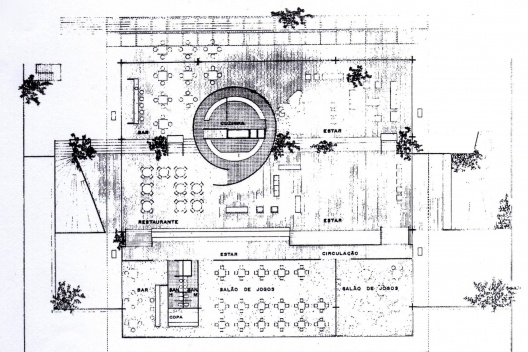 Sociedade Harmonia de Tênis, 1964. Em parceria com Teru Tamki e Alfredo Paesani