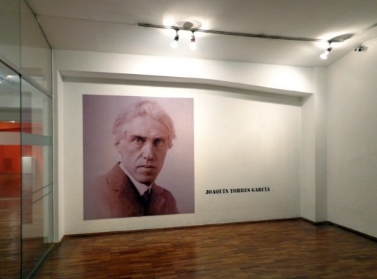 Retrato de Joaquín Torres García. Museu Torres García. Peatonal Sarandí, 683, nov. 2013