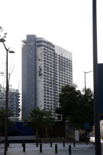 Hotel Holiday Inn e seu entorno: região, entre downtown e a marina, é foco de novos empreendimentos imobiliários – é onde estão projetos de Foster & Partners e de Herzog & de Meuron