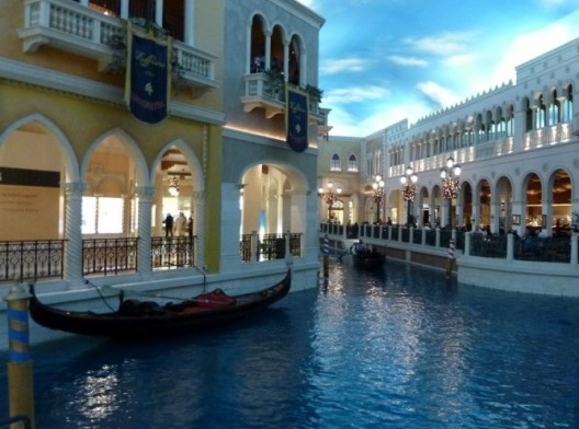 Veneza falsa: The Venetian, Cassino de Las Vegas