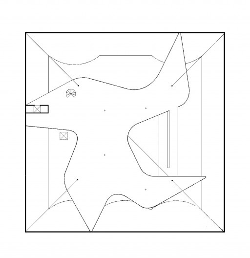 Planta do projeto executivo do MAM