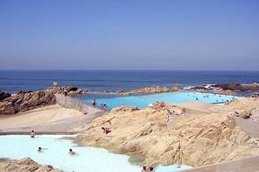 Piscinas das marés, Leça da Palmeira, 1966. Arquiteto Álvaro Siza