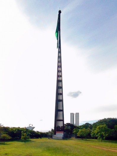 Monumento Pavilhão Nacional, Brasília, 1972. Arquiteto Sergio Bernardes