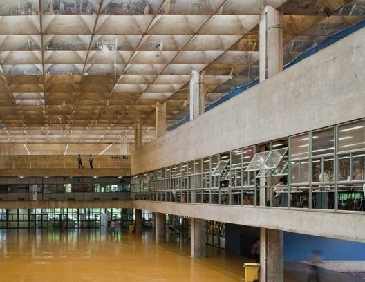 Faculdade de Arquitetura e Urbanismo da Universidade de São Paulo, São Paulo, arquiteto Vilanova Artigas, 1961