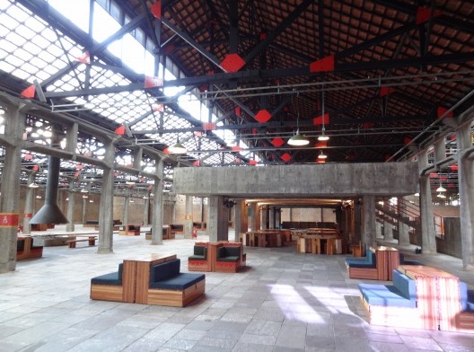 Galpão de convivência do SESC Pompeia