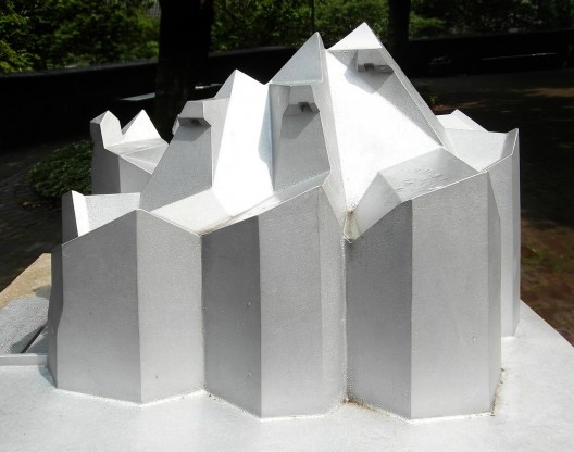 Maquete da igreja em Neviges, de Gottfried Böhm