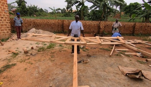 Processo de construção do protótipo da casa
