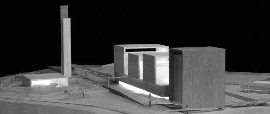 Campus UFABC, maquete física, Santo André SP Brasil, 2006. Arquitetos Claudio Libeskind, Sandra Llovet, David Ruscalleda e Mario Lotfi / Libeskindllovet Arquitetos