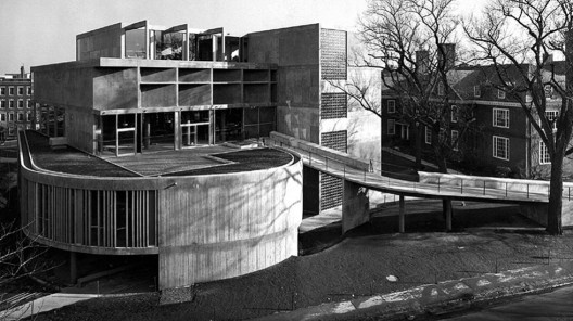 Carpenter Center for the Visual Arts, Universidade de Harvard, Cambridge, 1963, arquiteto Le Corbusier