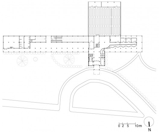 Instituto Vital Brazil, planta do projeto as-designed, Niterói RJ, 1943. Engenheiro-arquiteto Álvaro Vital Brazil