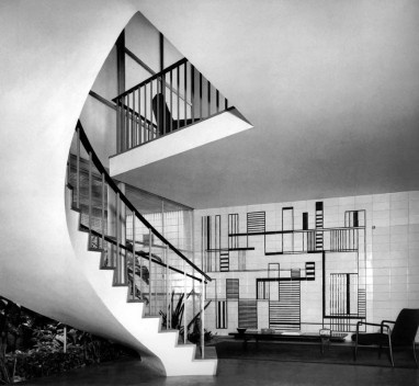 Residência Antônio Ceppas, Bairro Leblon, Rio de Janeiro RJ, 1951. Arquiteto Jorge Machado Moreira