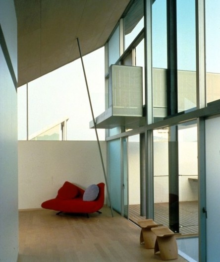 Next 21, interior de apartamento, Osaka