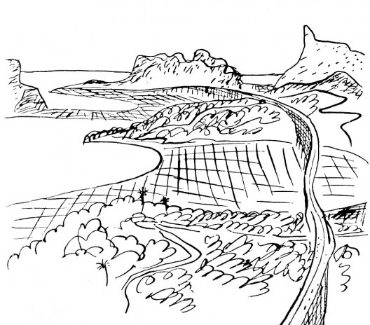 Plano urbano para o Rio de Janeiro, 1929. Arquiteto Le Corbusier