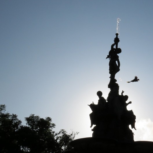 Fonte das Nereidas — praça Coronel Pedro Osório