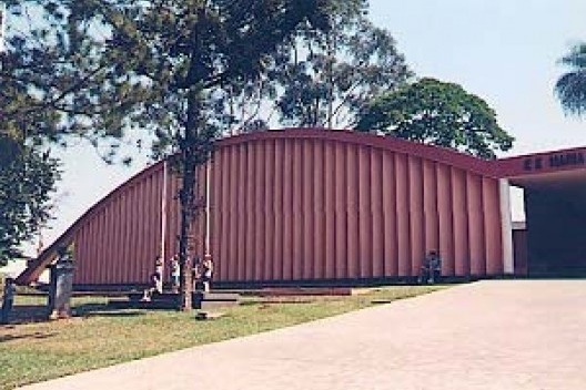 Forma abobadada do pátio