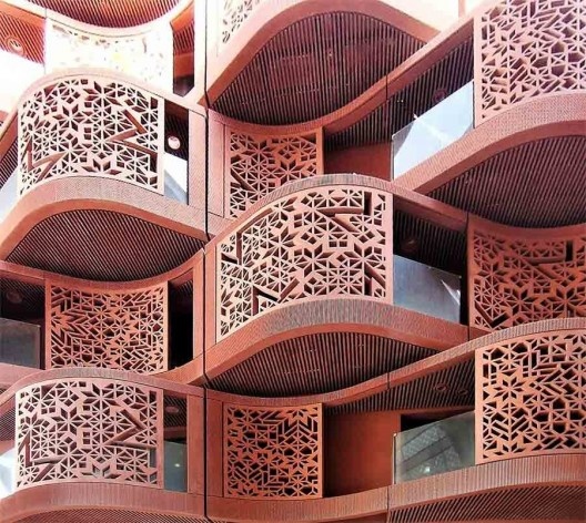 Masdar City, Emirados Árabes Unidos. Escritório Foster and Partners