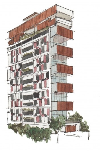 Edifício Itacolomi, Rua Itacolomi 445