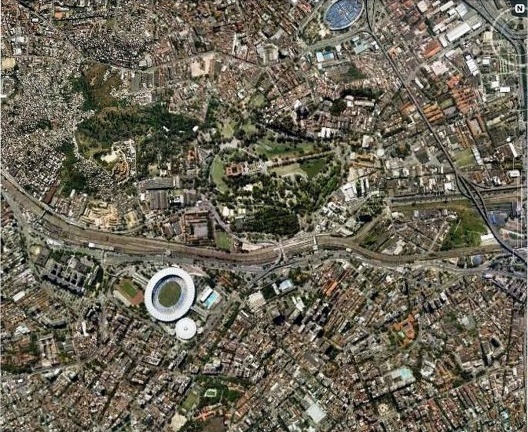 Imagem do Google Earth, 2009