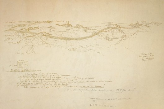 Edifício infraestrutural, Rio de Janeiro, 1929. Arquiteto Le Corbusier