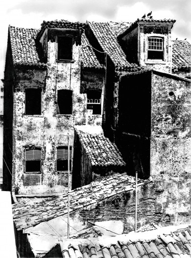 Sobrados entre as ruas Santa Teresa e Augusta, Recife PE, 1940