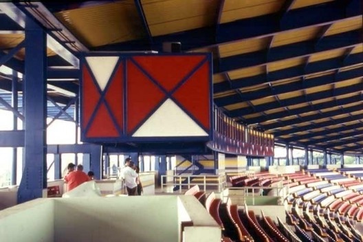 Estádio Vivaldo de Lima, Manaus. Arquiteto Severiano Porto
