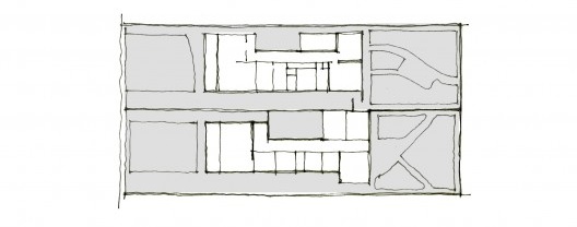 Desenho esquemáticos das plantas das “Duas casas desenvolvidas para uma construtora”, São Paulo, 1950, arquiteto Giancarlo Palanti