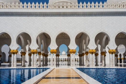 Sheikh Zayed Grand Mosque, lateral externa