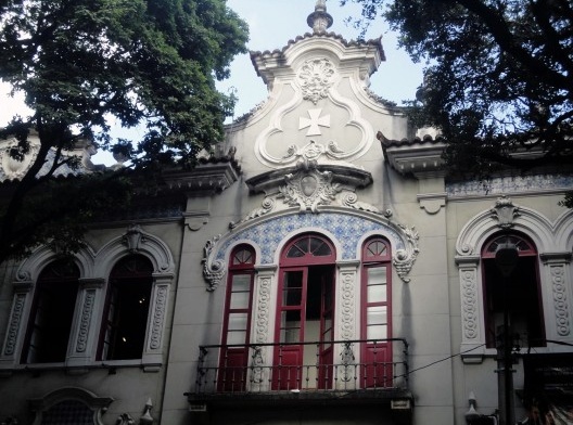 Detalhe da fachada do Museu de Arte da Bahia, Salvador BA